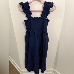 Hill House The Ellie Nap Dress Size M Navy Blue